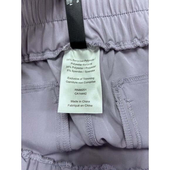 Lavender Grey Womens Side Stitch Wide Leg Pants XL - Picture 11 of 12